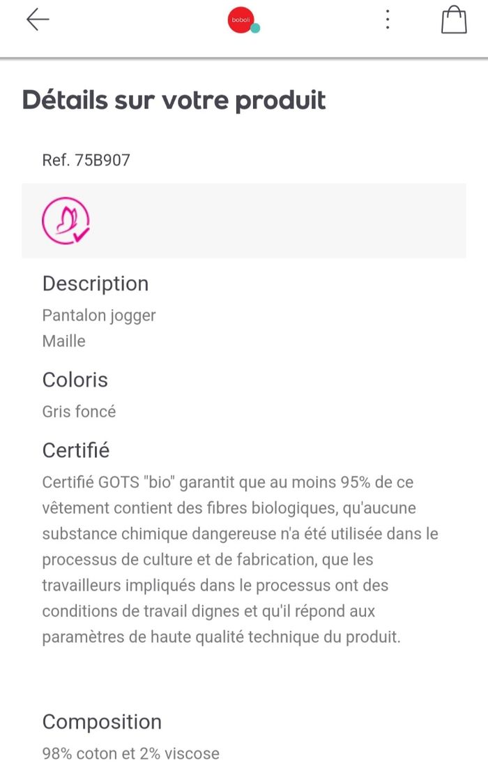 Pantalon neuf 4 ans - photo numéro 6