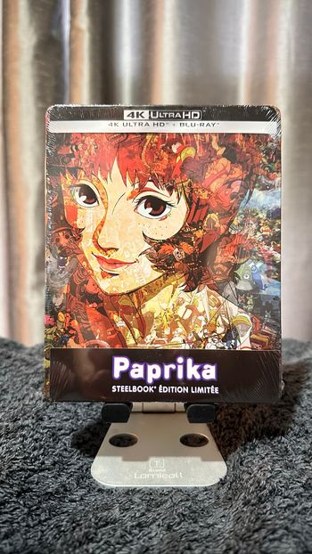 Paprika SteelBook 4K UHD + Blu-ray – Neuf sous blister
