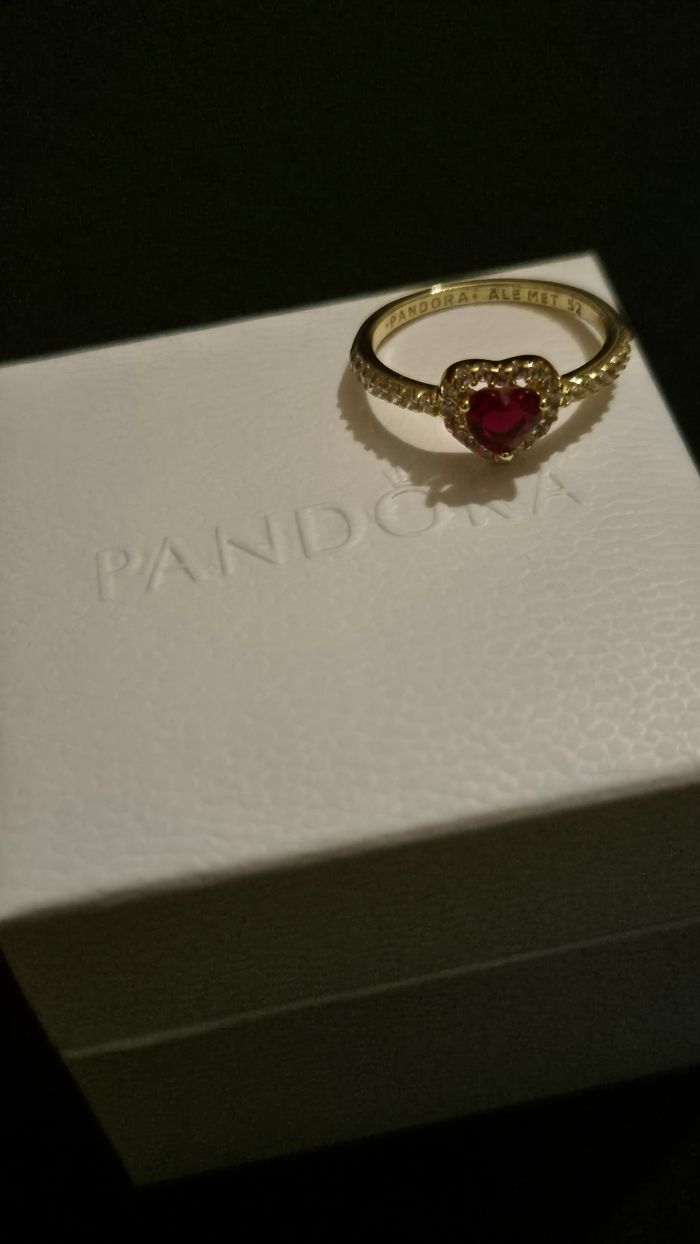 Bague coeur rouge Pandora - photo numéro 6