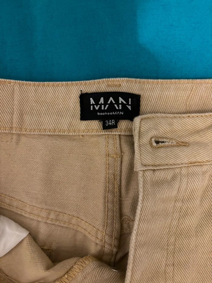 Pantalon beige mango - photo numéro 2