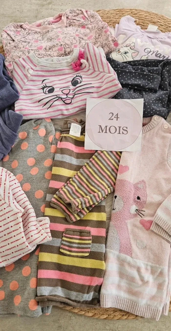 Lot 24 mois hiver fille - photo numéro 3