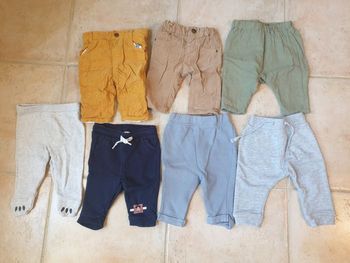 Lot pantalons garçon 3 mois