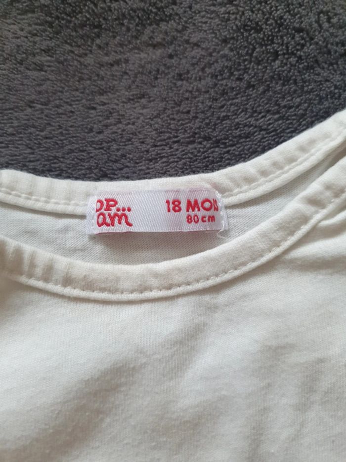 Lot 2 t shirts + 2 shorts 18 mois - photo numéro 4