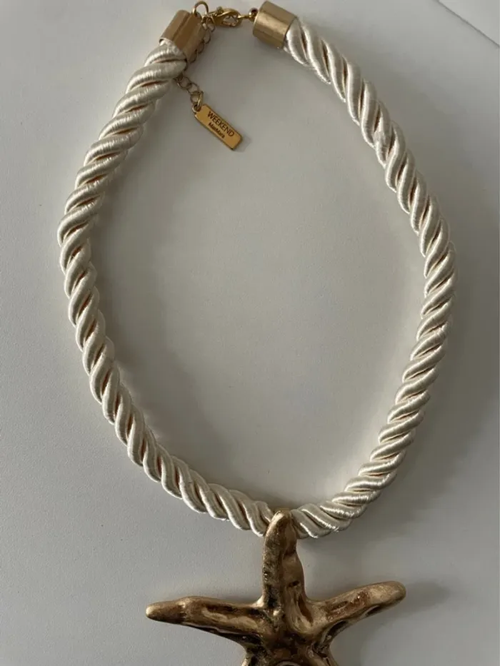 Collier étoile de mer doré Weekend Max Mara - photo numéro 9