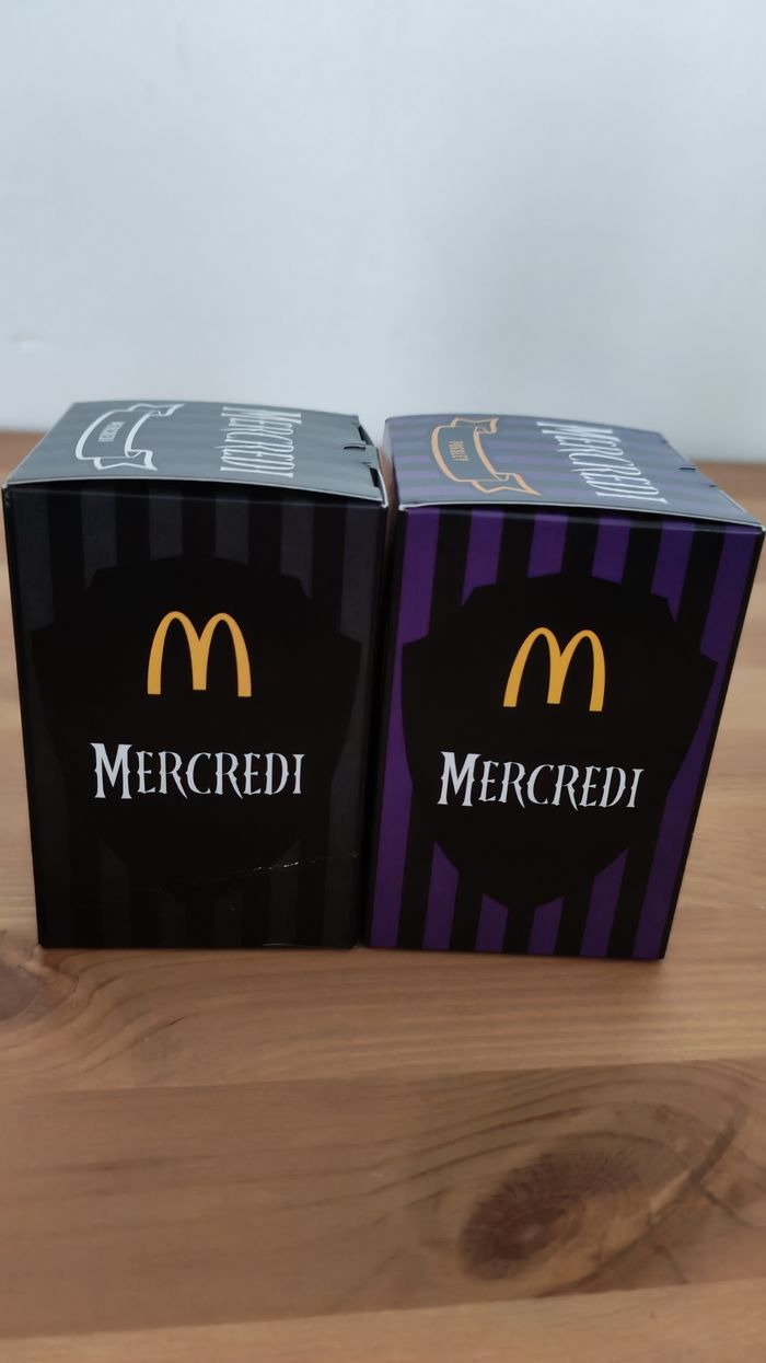 Figurines Mercredi Addams Macdo - photo numéro 5
