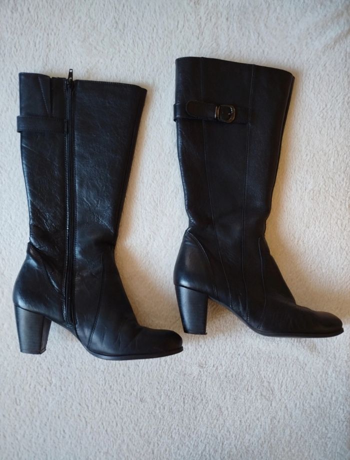 Bottes en cuir