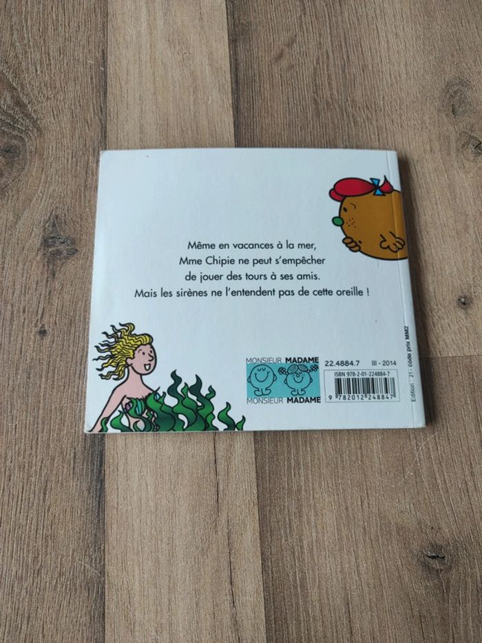 Livre : Mme Chipie et la sirène - photo numéro 3