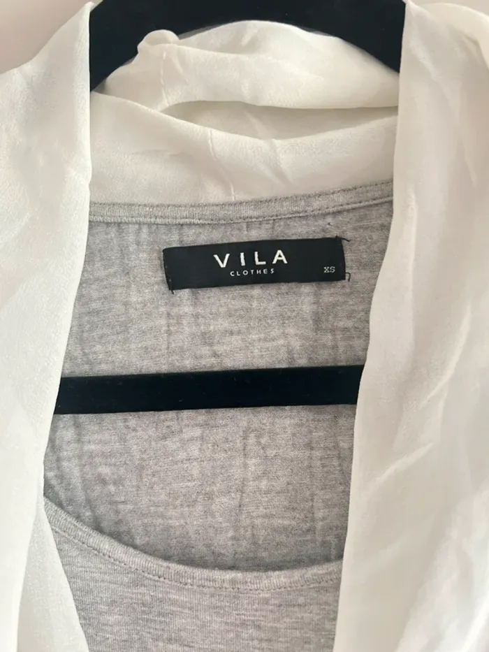 Débardeur blanc voile VILA - photo numéro 4