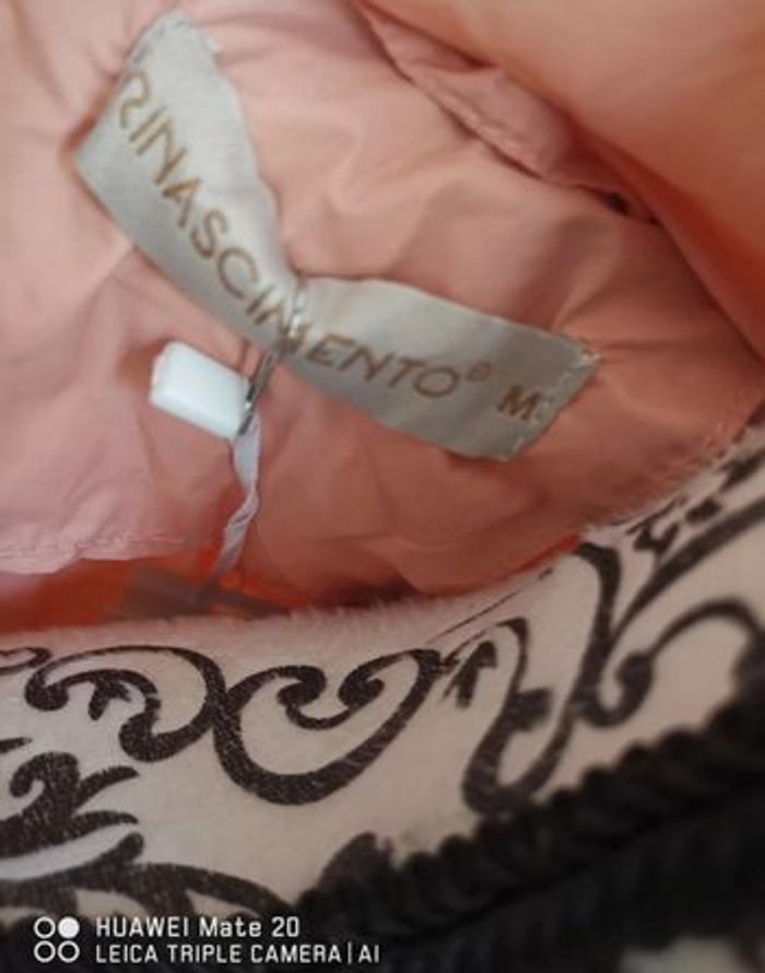 💕Jolie Doudoune longue sans manches Rose  Rinascimento - femme Taille M/ 38 💕 - photo numéro 9