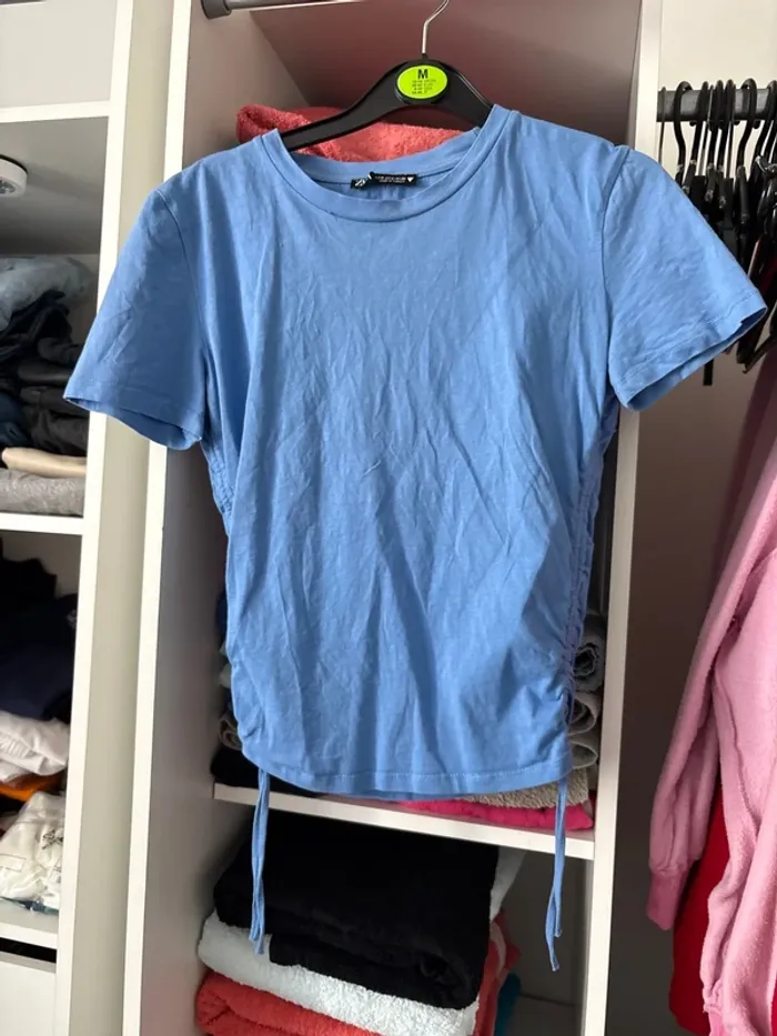 Tee-shirts bleu