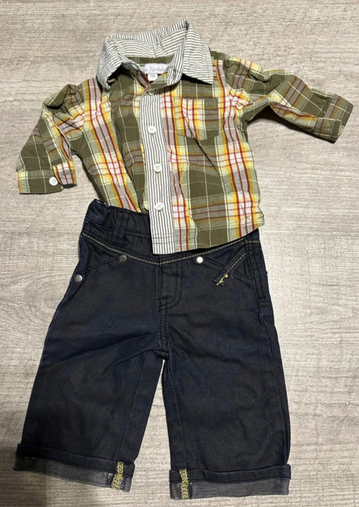 Ensemble bébé garçon.