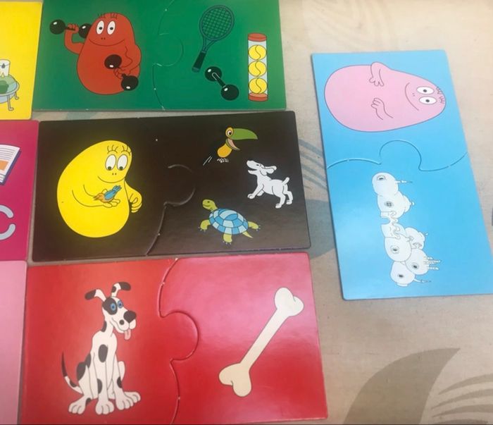 Puzzle barbapapa - photo numéro 2