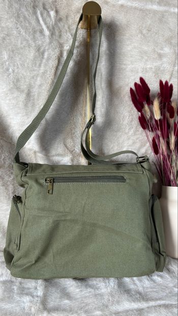 Sac à bandoulière amérindien vert armée neuf – style bohème western vintage