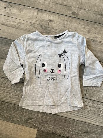 T shirt manche longue Kiabi