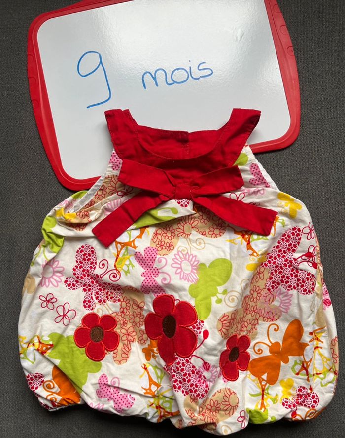 Tunique fleurie 9 mois