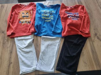 Lot de 3 pyjamas