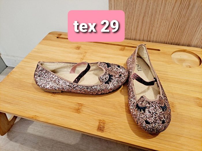 ballerines pailletées licorne pointure 29
