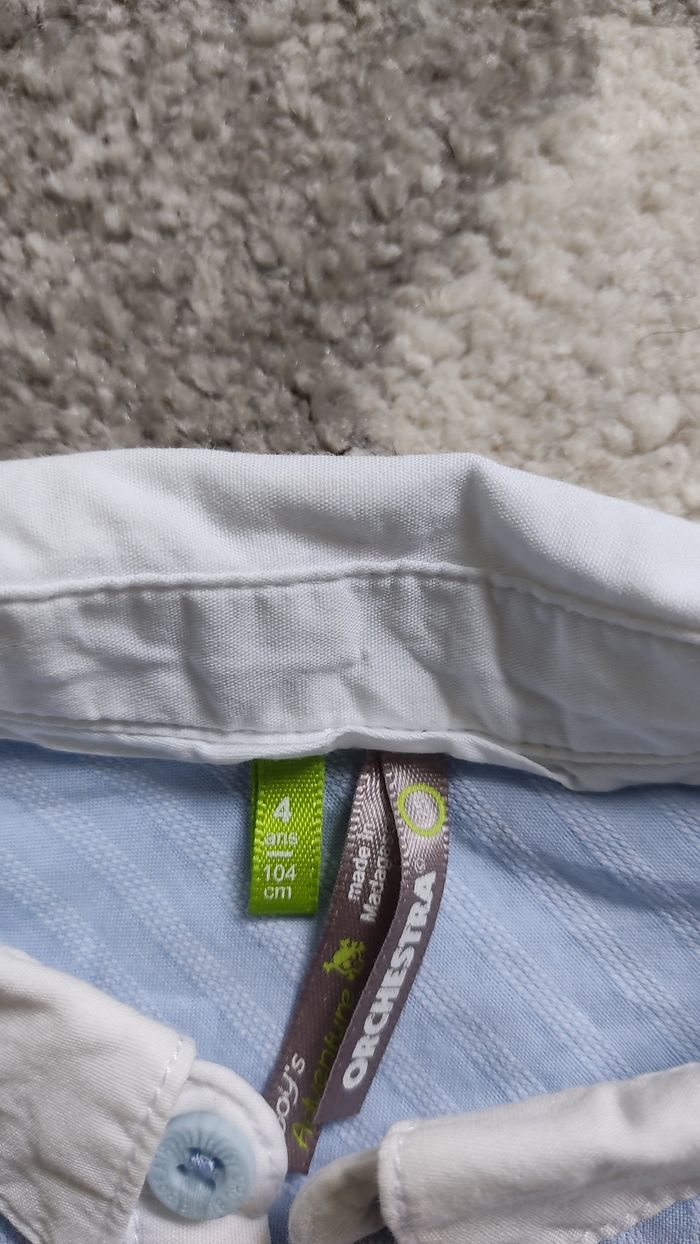 Chemise manches courtes 4 ans - photo numéro 2