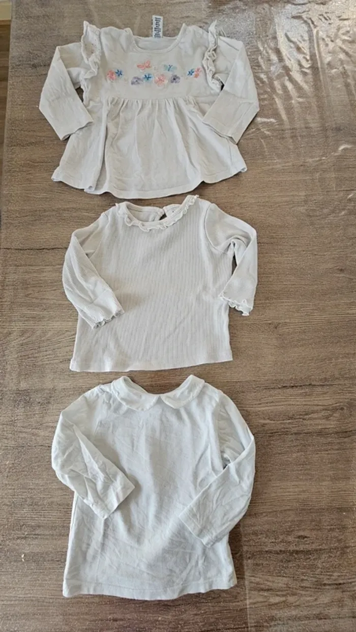 Lot de 3 hauts