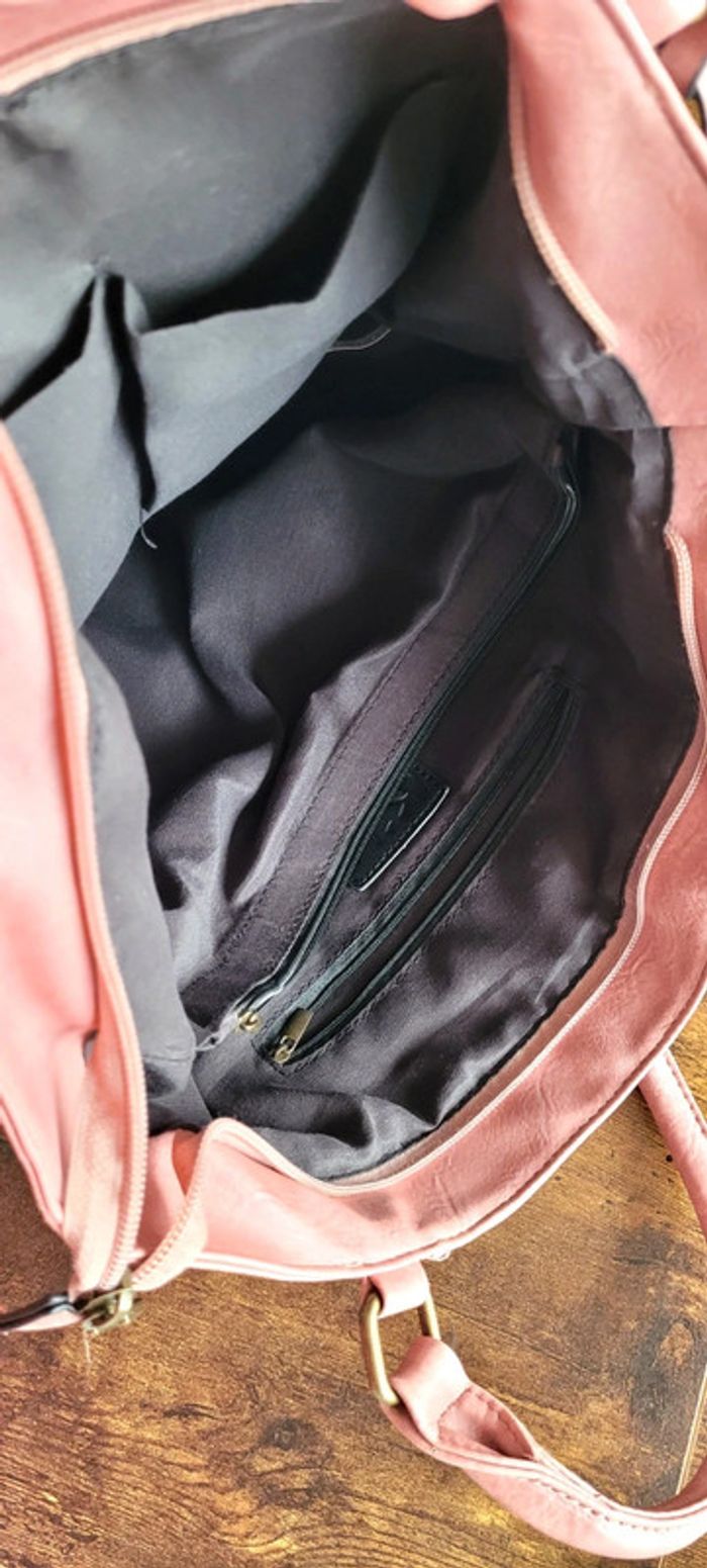 Joli sac à main vieux rose K'Rlot - photo numéro 9