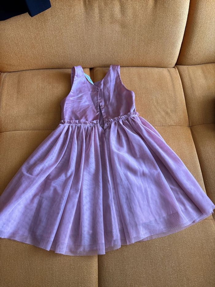 Robe violet parme 7/8 ans - photo numéro 4