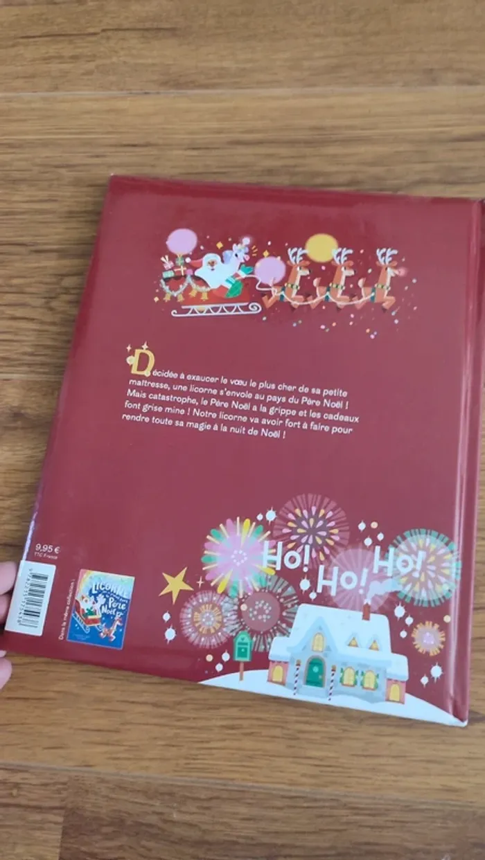 Livre la licorne a la rescousse du père noël - photo numéro 2