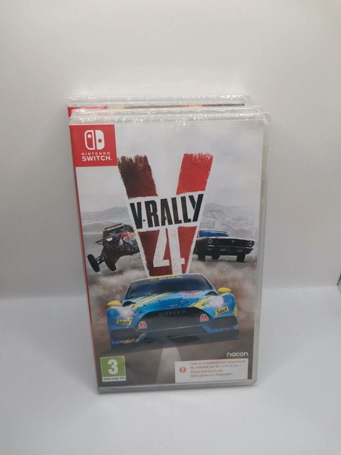 Jeu Nintendo switch v-rally4 neuf sous blister