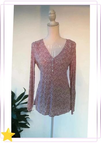 Blouse rose Camaïeu M 38