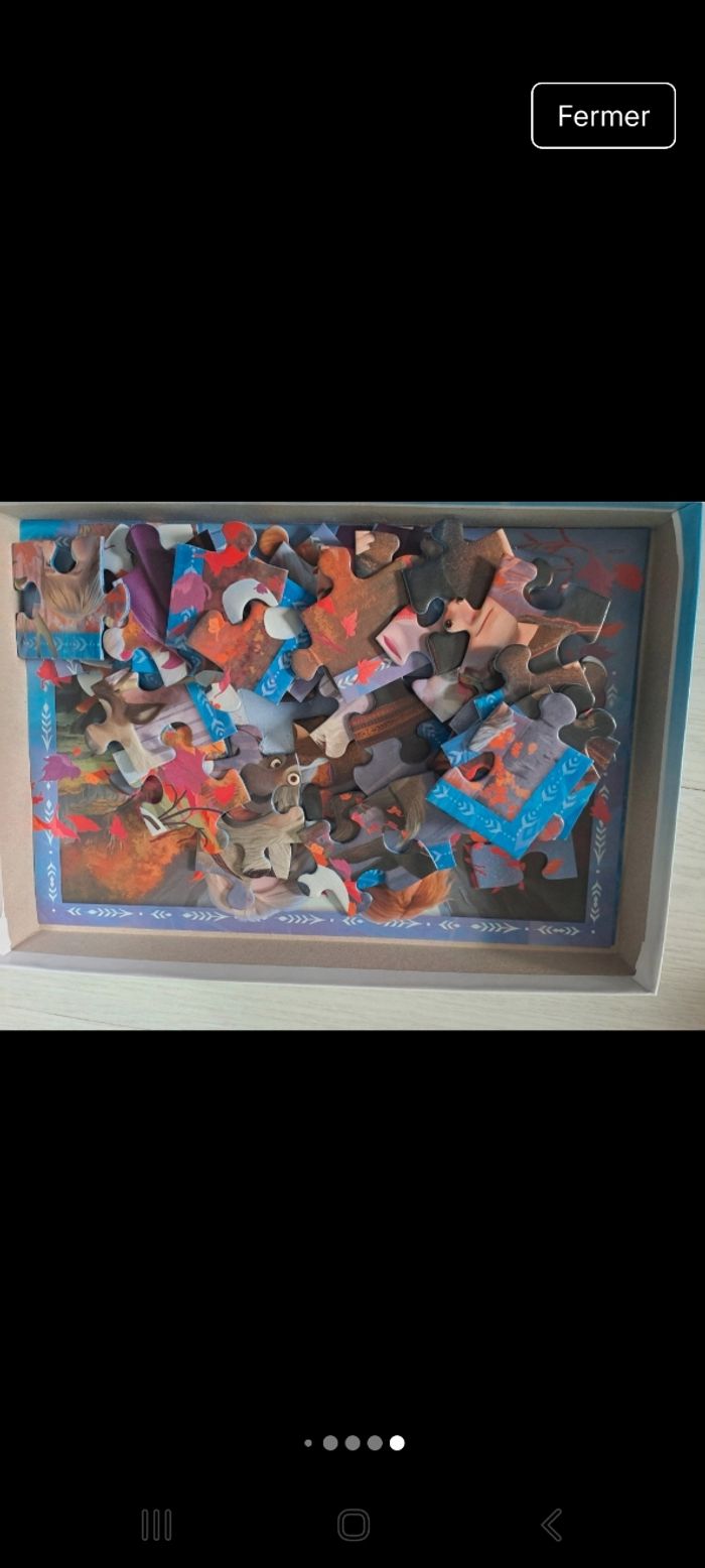Puzzle Ravensburger frozen 4 ans - photo numéro 2