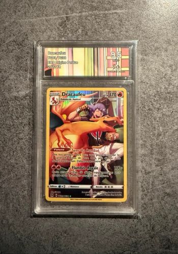 Carte Pokémon Dracaufeu TG03/TG30 Grade 9,5 Collection Aura - FR