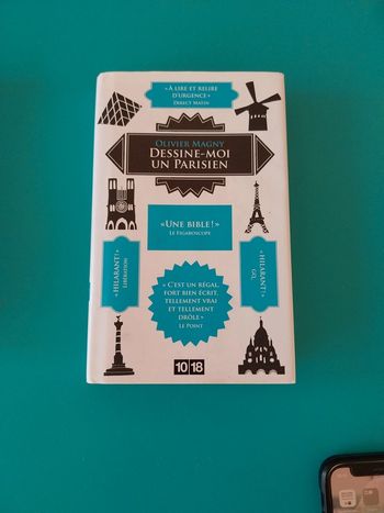 Dessine moi un parisien livre