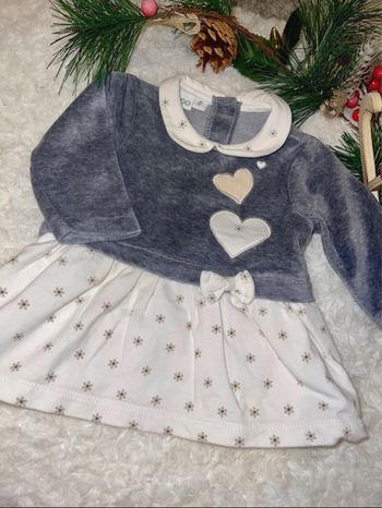 Adorable robe iDO pour bébé fille 3 mois, en très bon état