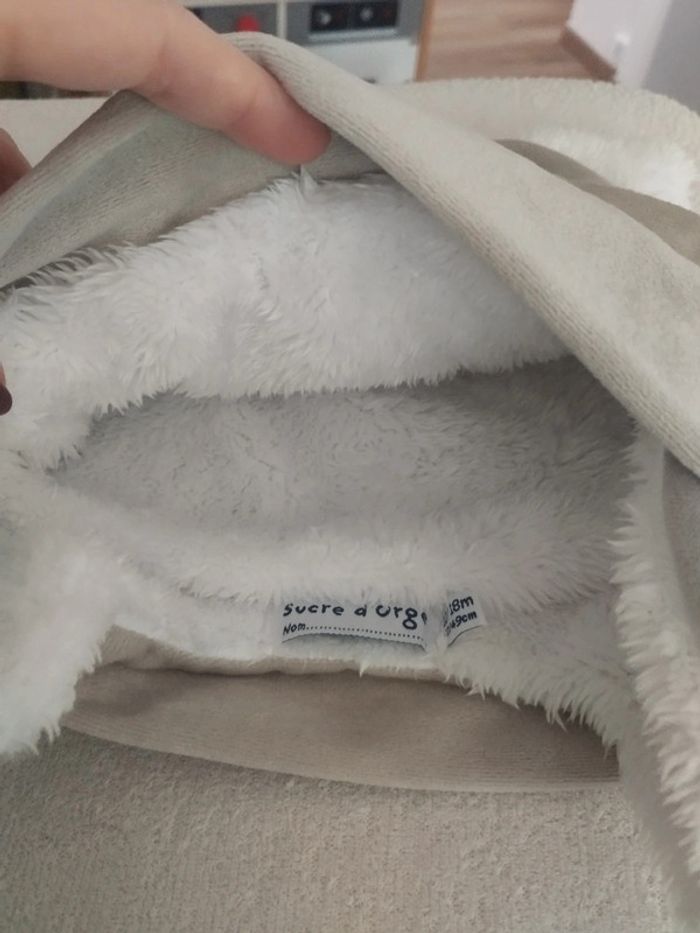 Bonnet ourson chaud Sucre d'orge 12/18 mois - photo numéro 2