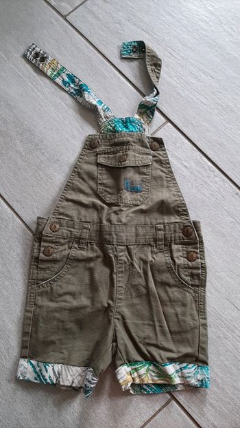 Salopette courte été