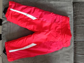 Pantalon de ski neuf rouge taille 2 ans mixte Wedze