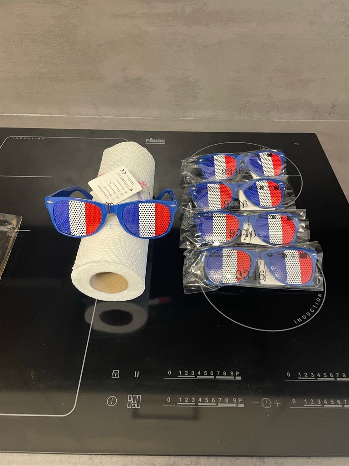 Lot de 5 lunettes pour supporters - photo numéro 2