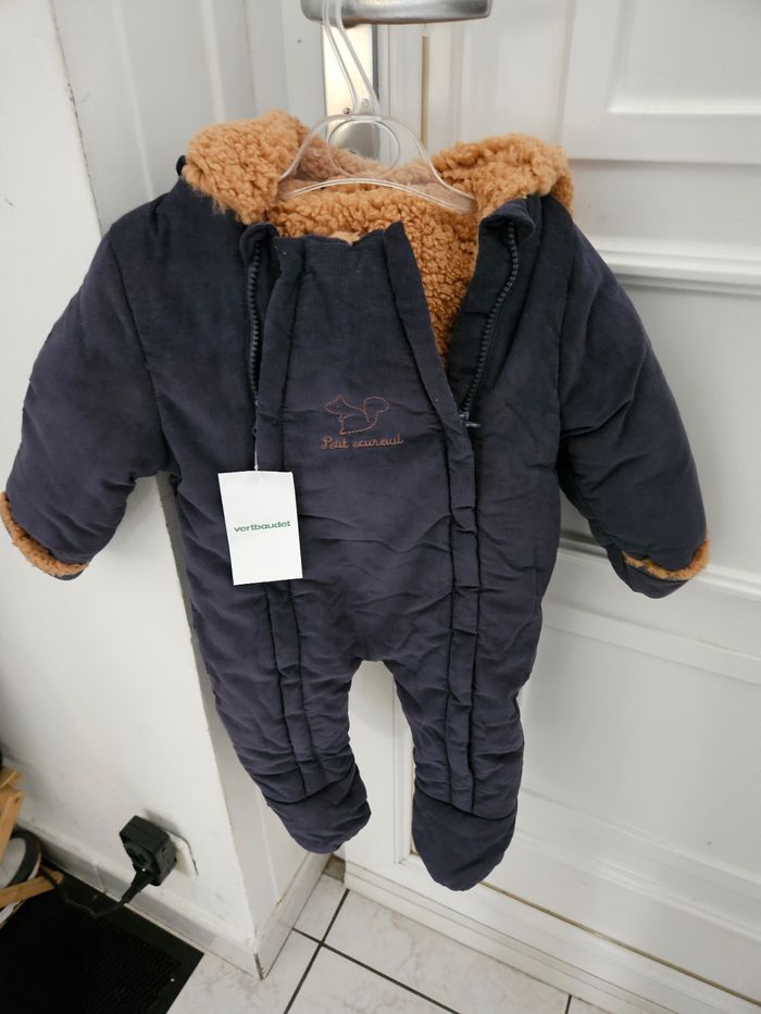 Combi pilote velours doublée sherpa