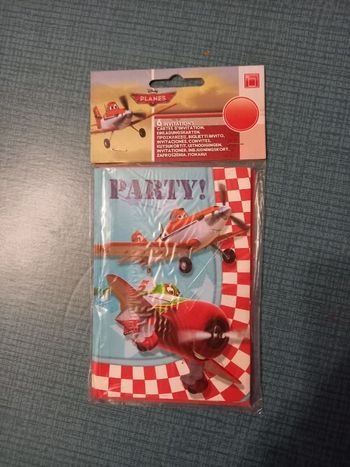 Carton invitation anniversaire
