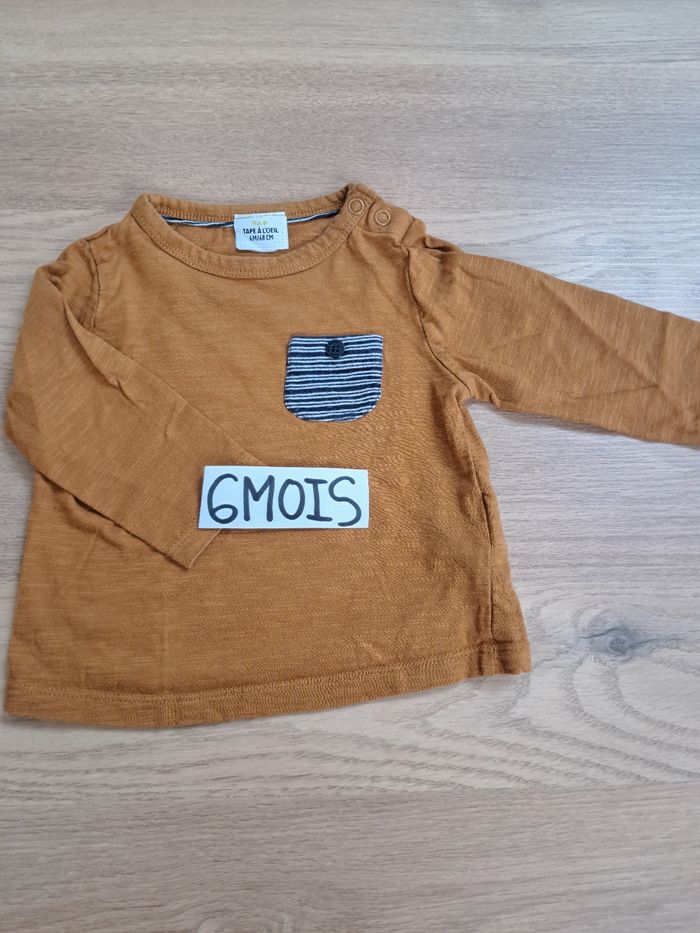 Haut Manches Longues Appaman Enfant - Garçon 6 Ans, Noir Camouflage, Confortable