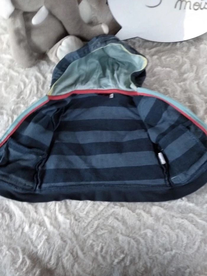 Veste Gilet avec capuche Garçon 3 mois Sergent Major Perroquet - photo numéro 8