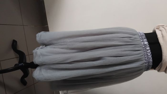 Jupe en Tulle Gris Perle - photo numéro 4