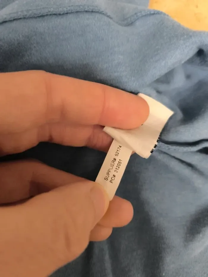 Polo Ralph Lauren homme S bleu clair logo jaune pima coton proche état neuf - photo numéro 11