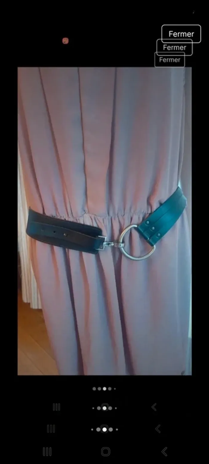 Ceinture Marron Joop.V 95cm cuir Marron - photo numéro 5