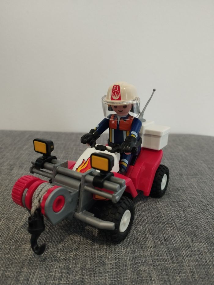 Lot Playmobil pompiers - photo numéro 10