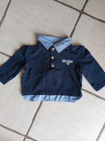 Chemise 0/3mois primark