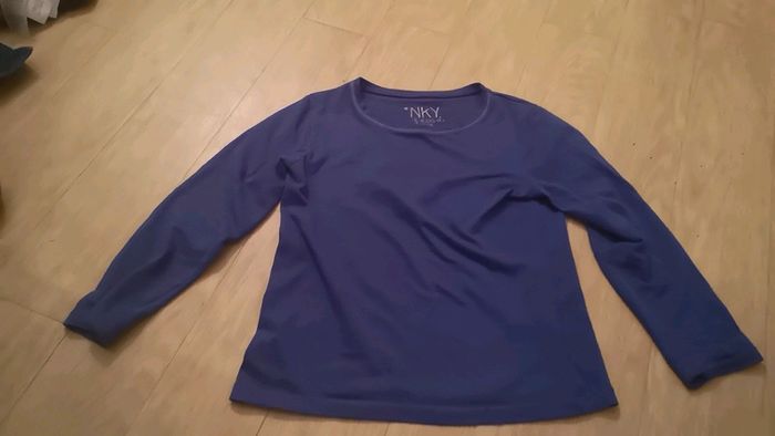 Tee shirt manches longues 5 ans kiabi bleu