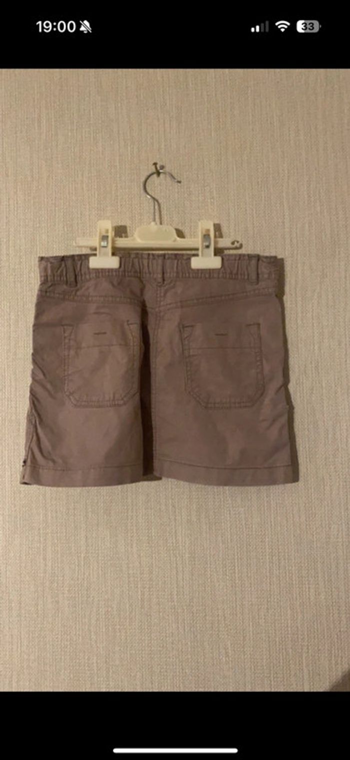 Jupe marron clair okaidi 10 ans - photo numéro 2