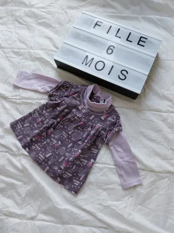 Pull léger fille 6 mois