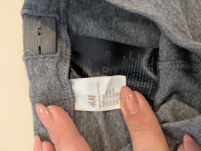 Lot de Leggings H&m – 3-6 mois / 62 cm – Gris – ERBUL-1 - photo numéro 9