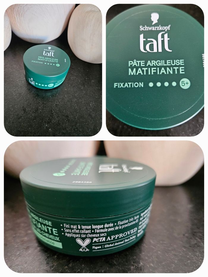 Pâte argileuse matifiante Taft Schwarzkopf